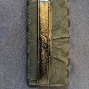 Black Coach Wallet